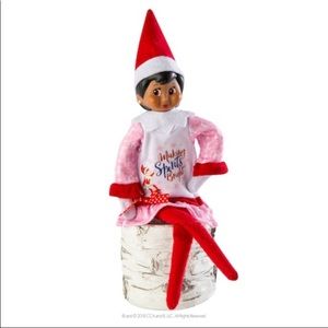 Elf on the shelf “MAKING SPIRITS BRIGHT PJS”outfit